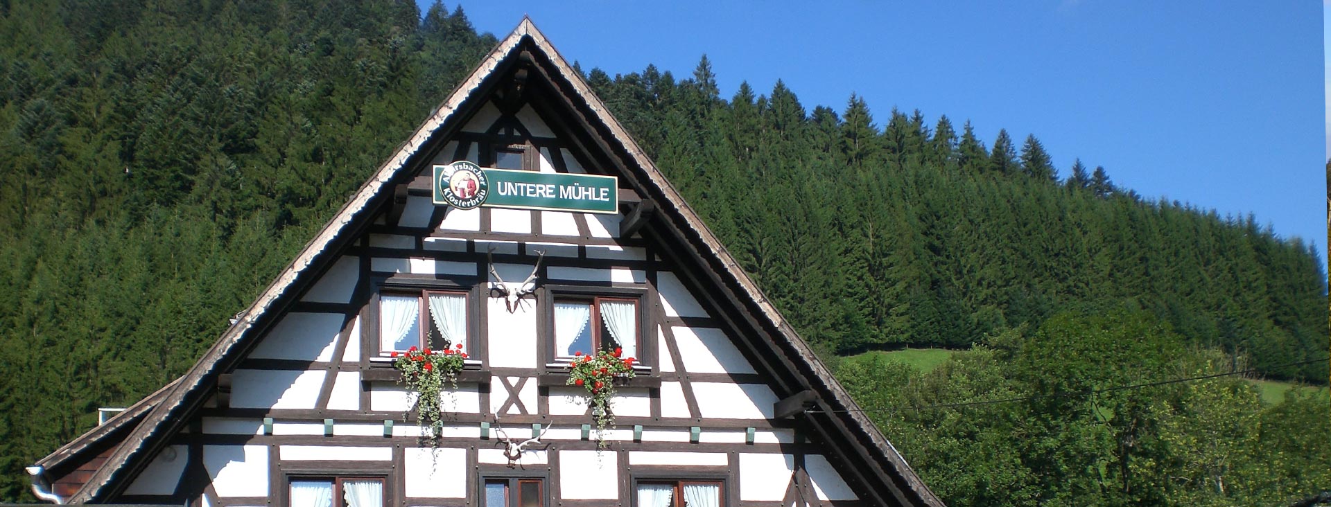 Untere Mühle in Alpirsbach im Kinzigtal / Schwarzwald